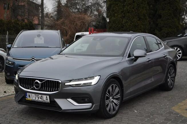 Volvo S60 B4 Hybryd INSCRIPTION 197+14  KM Salon PL VAT23% ACC Hak Warszawa - zdjęcie 3