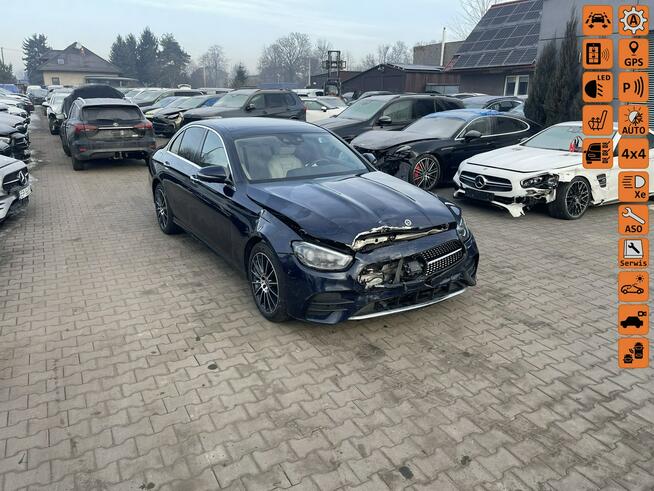 Mercedes E 400 4Matic  Kamery360 Panorama Pamięć 330KM Gliwice - zdjęcie 1