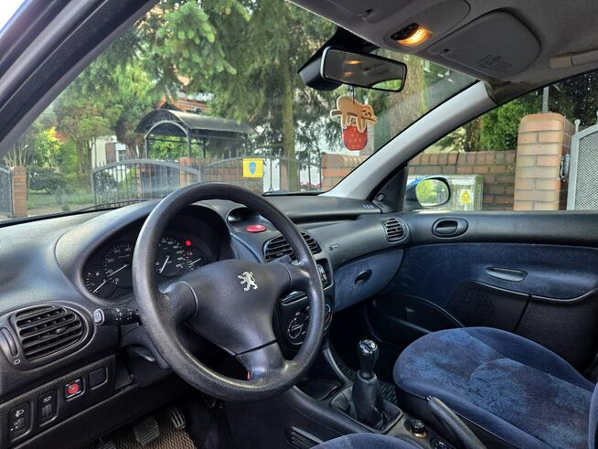 Peugeot 206 1.4 Benz. 75KM 2000r 5-drzwi, Długie Opłaty Tychy - zdjęcie 9