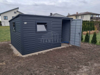 Schowek - domek ogrodowy 4x2m brama 2x okno  dach  TS1103 Toruń - zdjęcie 4
