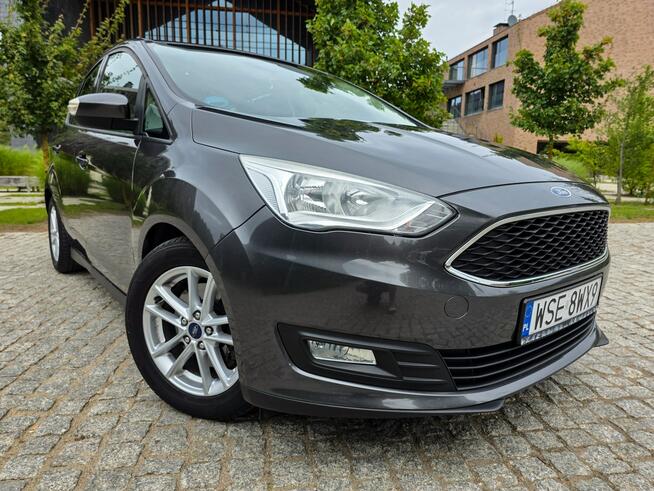 Ford C-MAX 1.5 EcoBoost 150 KM Zar. w PL Zadbany 2017 przebieg 136tys. Lelice - zdjęcie 2