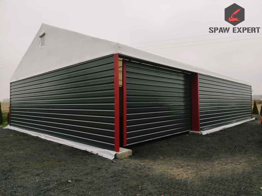 Hale namiotowe/magazyny całoroczne solidne konstrukcje stalowe Łódź - zdjęcie 4