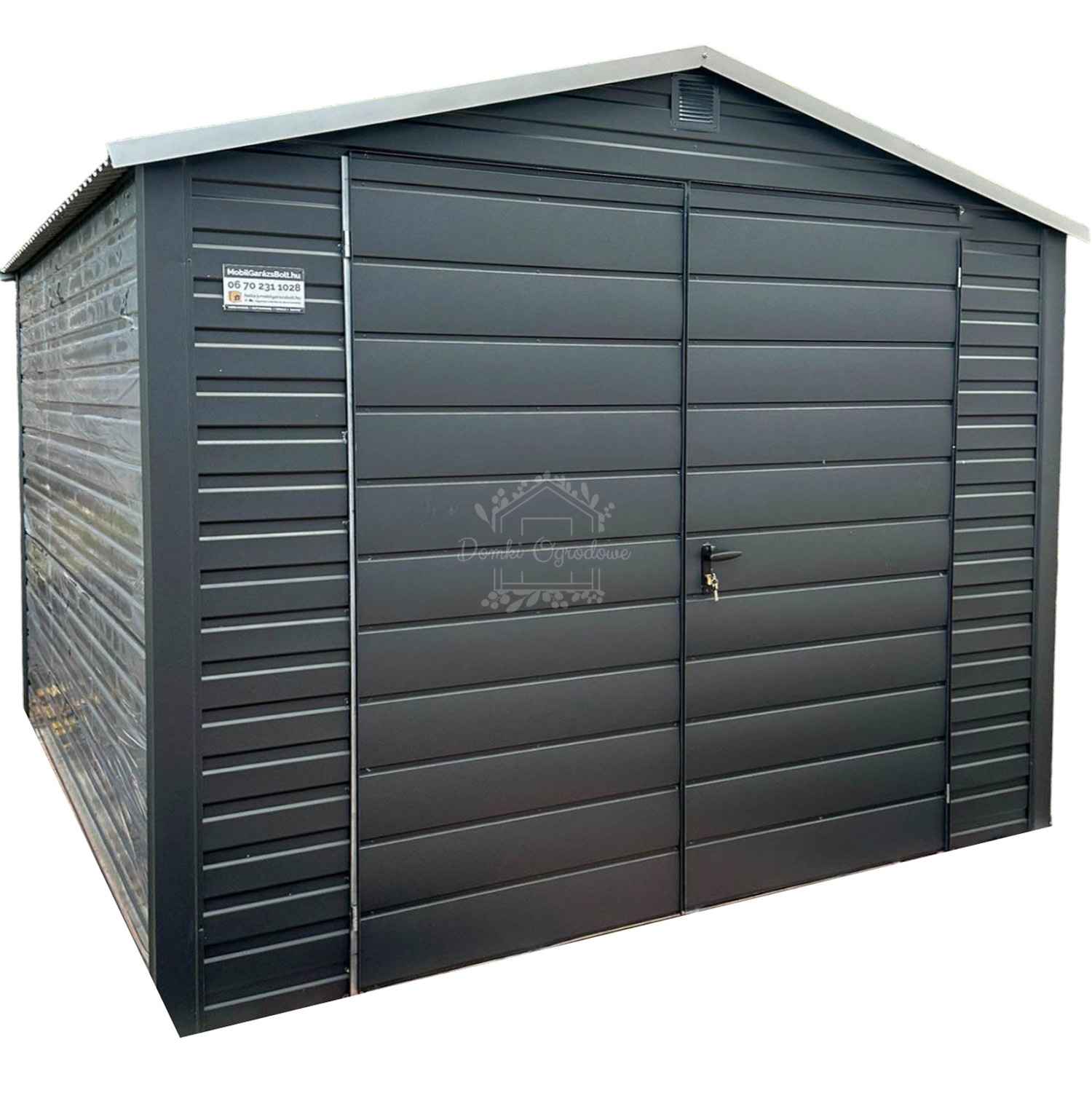 Schowek  Domek ogrodowy 3x3m  Brama dwuskrzydłowa antracyt   ID781 Gryfice - zdjęcie 1