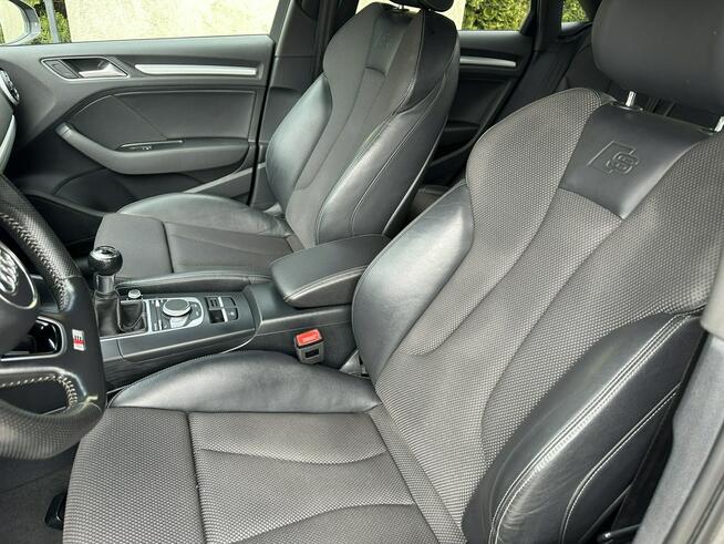 Audi A3 S-Line, czarna podsufitka, 150KM, kamera, nawigacja, ksenony Wejherowo - zdjęcie 11