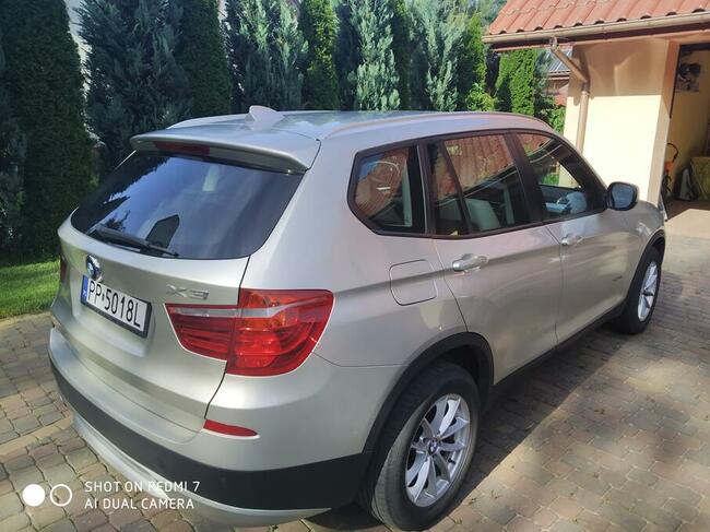 BMW X3, 4x4, automat, salon Polska, pierwsza rej 2013 Piła - zdjęcie 3