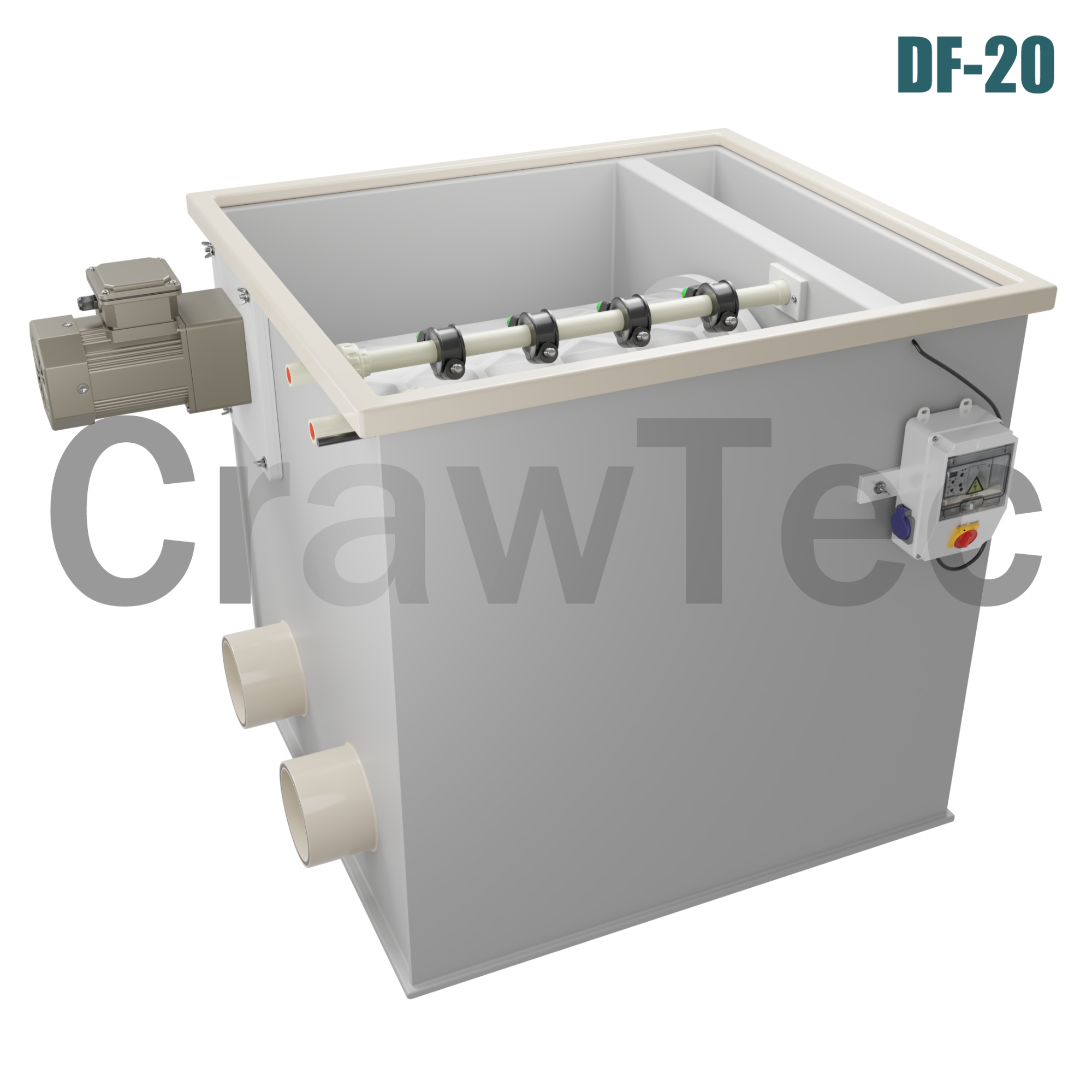 Filtr bębnowy do oczka wodnego Śródmieście - zdjęcie 4