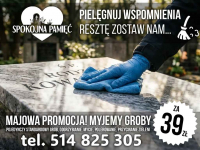 MYCIE GROBÓW - TORUŃ I OKOLICE - 39 ZŁ (MAJOWA PROMOCJA)