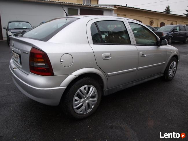 Opel Astra II 2.0 DTi 5 Drzwi Comfort 2003r srebrny metalik Kalisz - zdjęcie 4