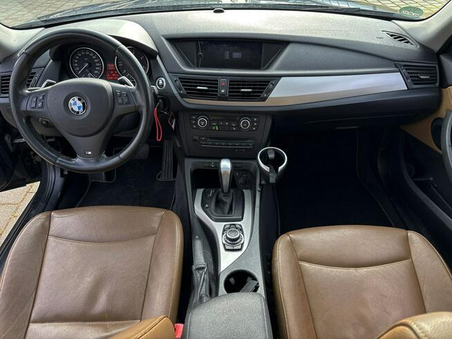 BMW X1 23d xDrive 204km PDC hak NAVI xenon BEZWYPADKOWY serwis 2012 Tychy - zdjęcie 6