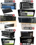 Behringer X32, Midas M32 LIVE, Yamaha MGX, Soundcraft Ui24R, PreSonus