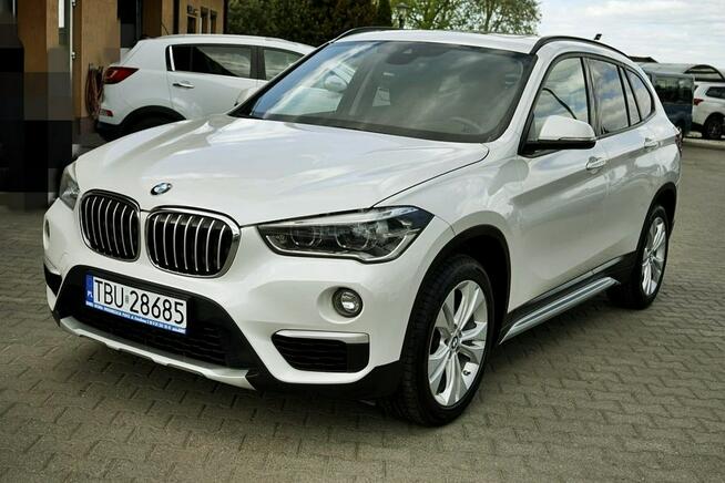 BMW X1 1,5d NAVI, skóra, alu R18, panorama, 2017r. Płock - zdjęcie 9