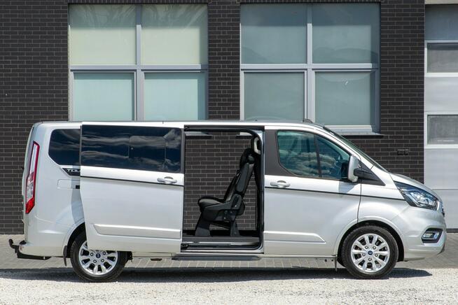 Ford Tourneo Custom 150KM Tourneo 8 osób Titanium 24.000km L2H1 Skóra Jarocin - zdjęcie 5