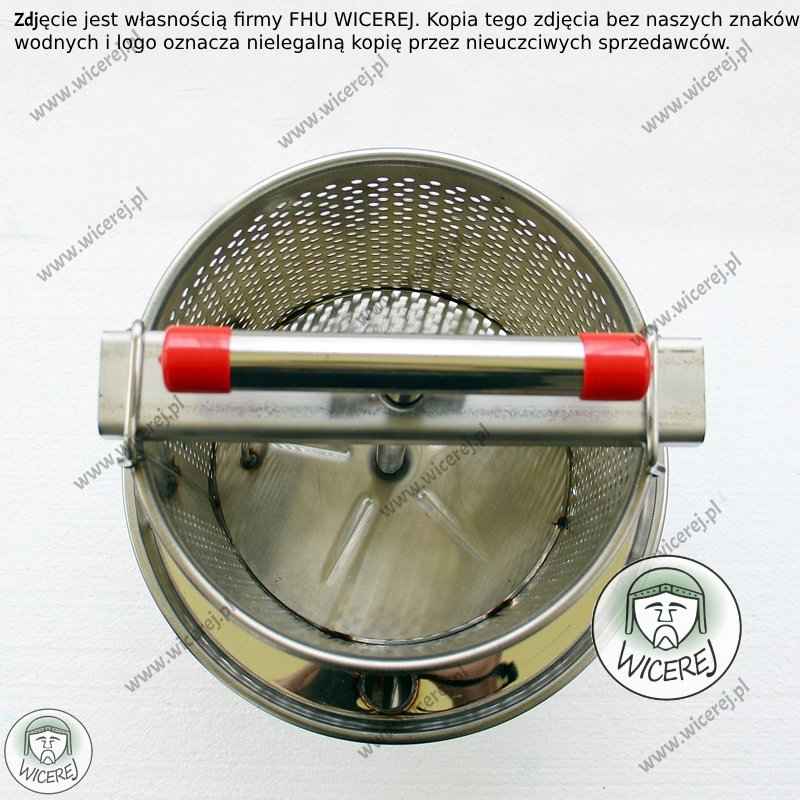 Prasa ręczna do wosku, odsklepin i owoców nierdzewna praska wyciskarka Jaśliska - zdjęcie 3