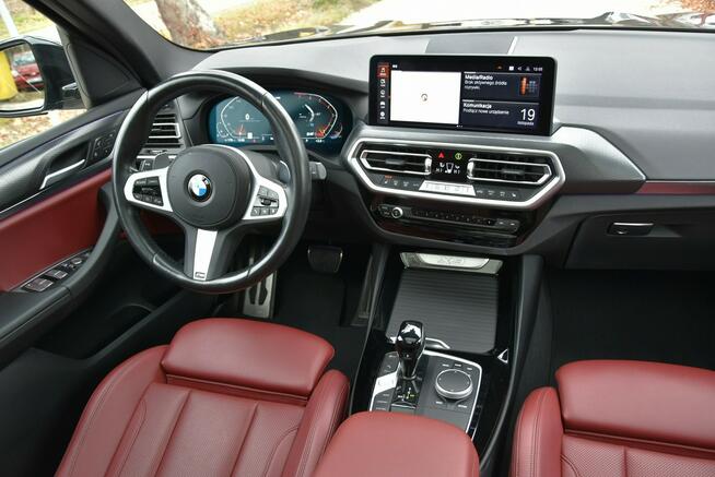 BMW X3 sDrive30i 249KM 2022r. Mpakiet Panorama Kamera 3xklima Skóra Kampinos - zdjęcie 10