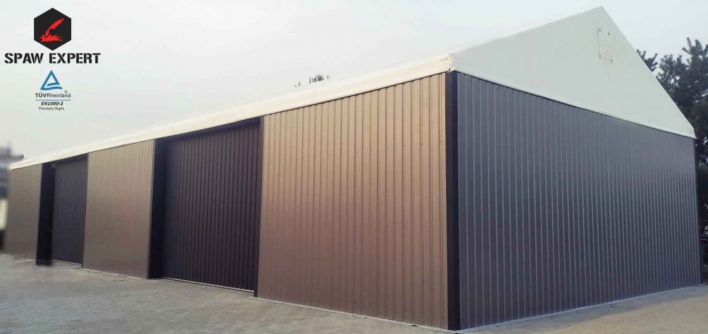 Hala namiotowa 10x20x4m solidna stalowa, cena NETTO! Górna - zdjęcie 1