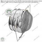 Sito do miodu podwójne wypukłe śr. 20cm filtr do miodu cedzak cedzidło Jaśliska - zdjęcie 3