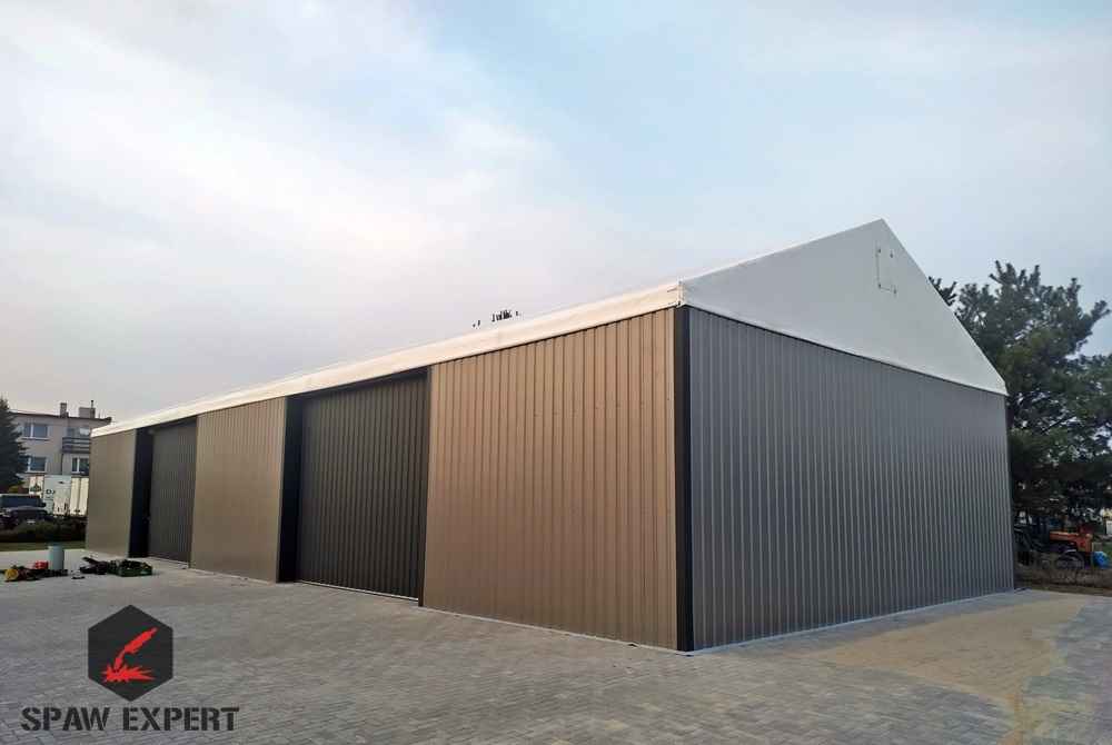 Hale namiotowe - całoroczne solidne konstrukcje stalowe Łódź - zdjęcie 5