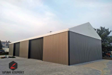 Hale namiotowe - całoroczne solidne konstrukcje stalowe Łódź - zdjęcie 5