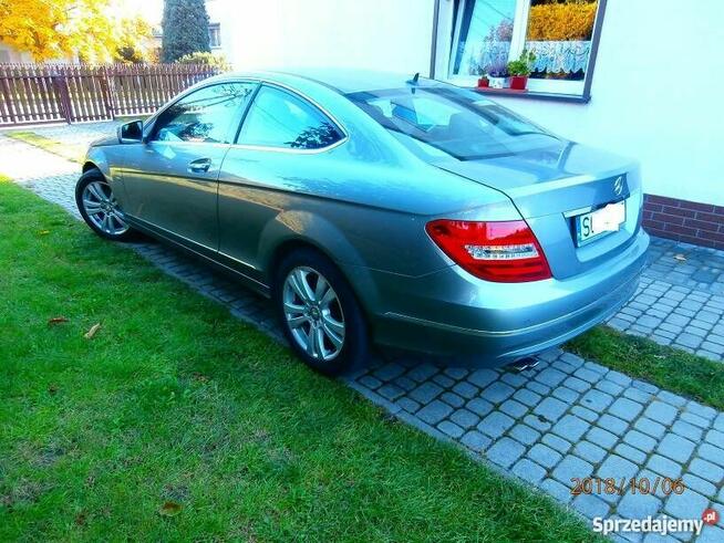 MERC C 180 COUPE 1,8/156 KM 84 tyś/km. 2011r. FAJNIE MRUCZY Gliwice - zdjęcie 4