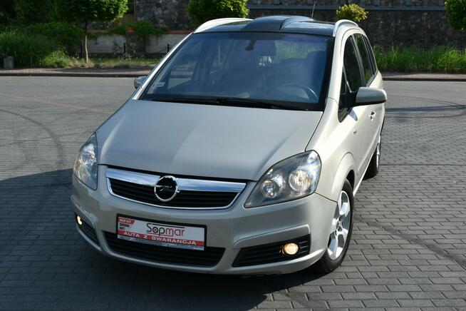 Opel Zafira 1.9CDTi 120KM 2005r. 7os. Tempomat Klima Kampinos - zdjęcie 1