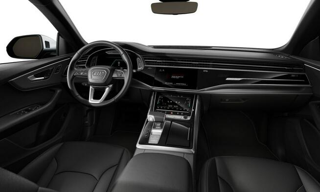 Audi Q8 PakietCzerń_Hak_Panorama_HomeLink_TempomatACC_4-strefy_FV23% Płock - zdjęcie 4