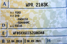Ford Focus 120KM SalonPL LED Tempomat Kamera Parktronic Podgrz.Szyba Sokołów - zdjęcie 7