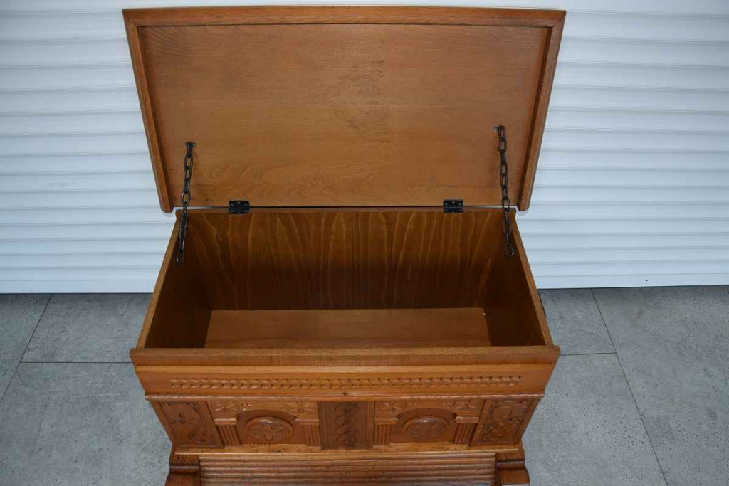 skrzynia dębowa - jak nowa Olsztyn - zdjęcie 3