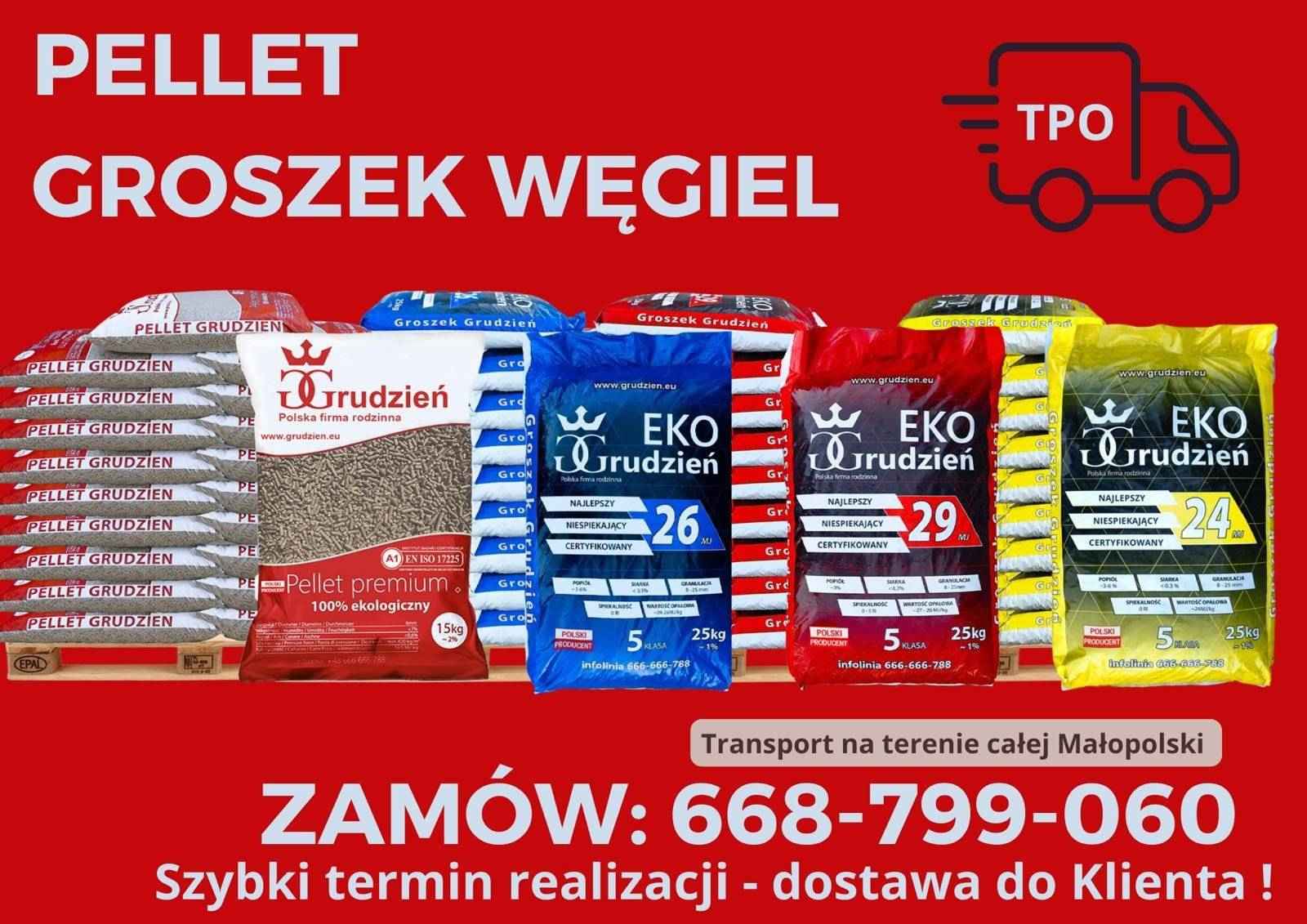 Pellet, groszek węgiel dostawa Małopolska Krowodrza - zdjęcie 3