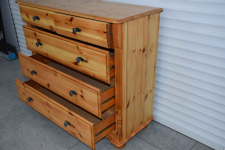 komoda z szufladami z drewna sosnowego - jak nowa Olsztyn - zdjęcie 5