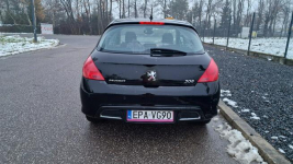 Peugeot 308 Brązowa skóra Klima Grzane Fotele Tempomat Isofix Panorama Pabianice - zdjęcie 4