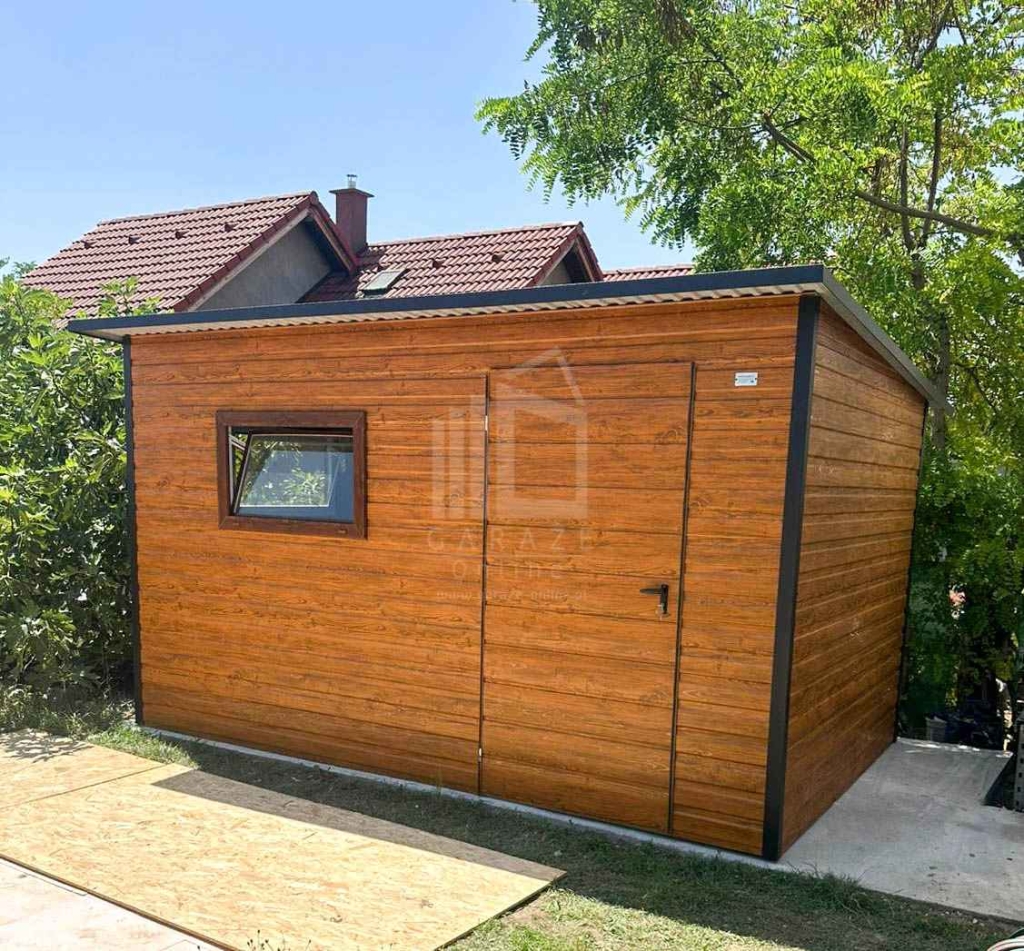 Schowek - domek ogrodowy 4x2m drzwi - 2x okno dach ID1275 Słupsk - zdjęcie 2