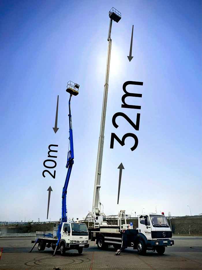 Wynajem podnośnika koszowego Puławy - zdjęcie 1