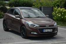 Hyundai i20 1.2B Klima Led Brązowy Panorama 2016r Sprowadzony Opłacony Majdan Sieniawski - zdjęcie 3