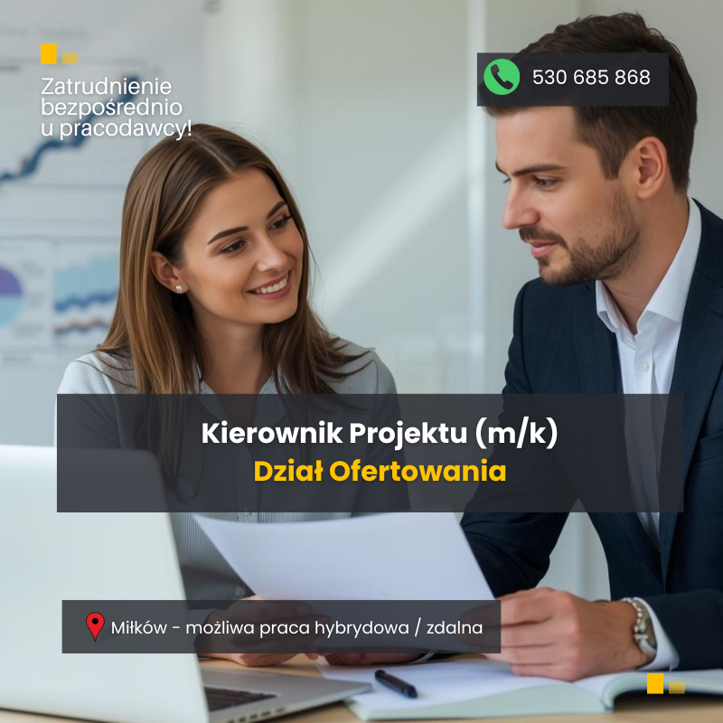 Kierownik Projektu (k/m)  - Dział Ofertowania Krzyki - zdjęcie 1