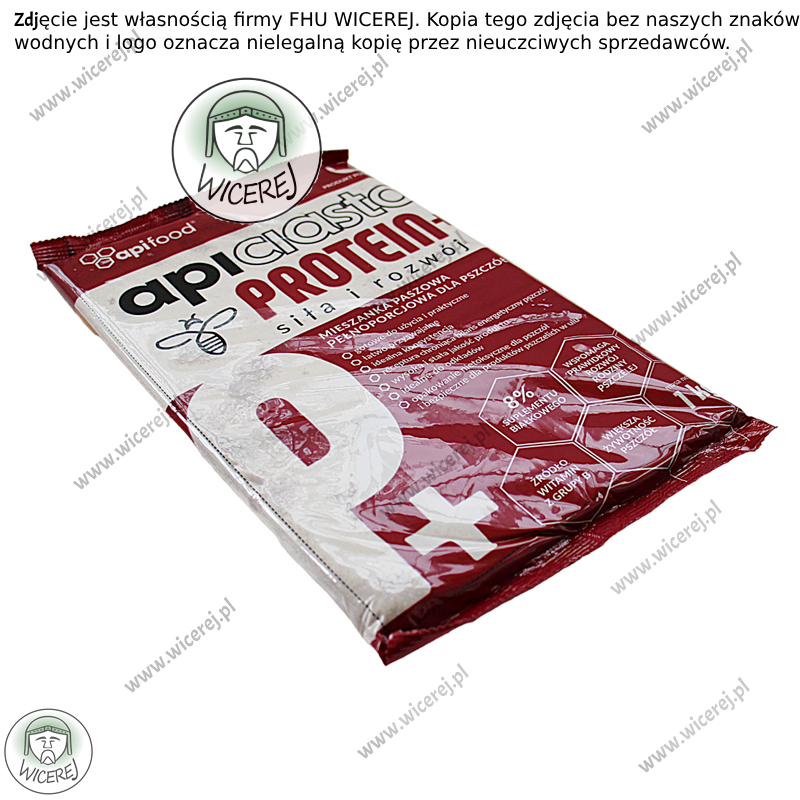 Ciasto Dla Pszczół Apifood Protein+ PORCJOWANE 10KG (10x1kg) Fondant Jaśliska - zdjęcie 6