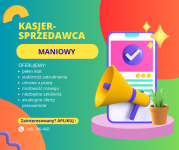 Praca kasjer-sprzedawca, Dino Polska S.A., MANIOWY