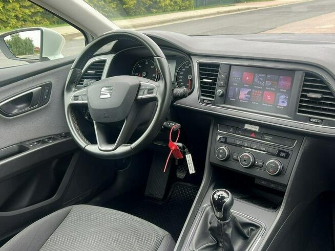Seat Leon Opłacony Idealny stan Navi LED 1.6 TDI Gostyń - zdjęcie 9