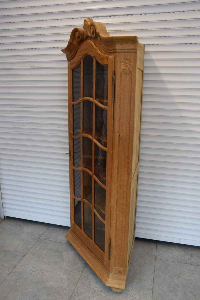 witryna narożna z drewna dębowego - jak nowa Olsztyn - zdjęcie 2