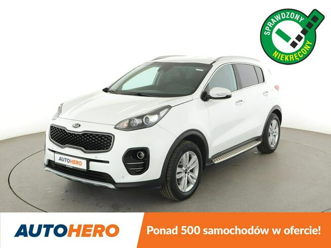 Kia Sportage skóra navi tempomat kamera grzane fotele hak Warszawa - zdjęcie 1
