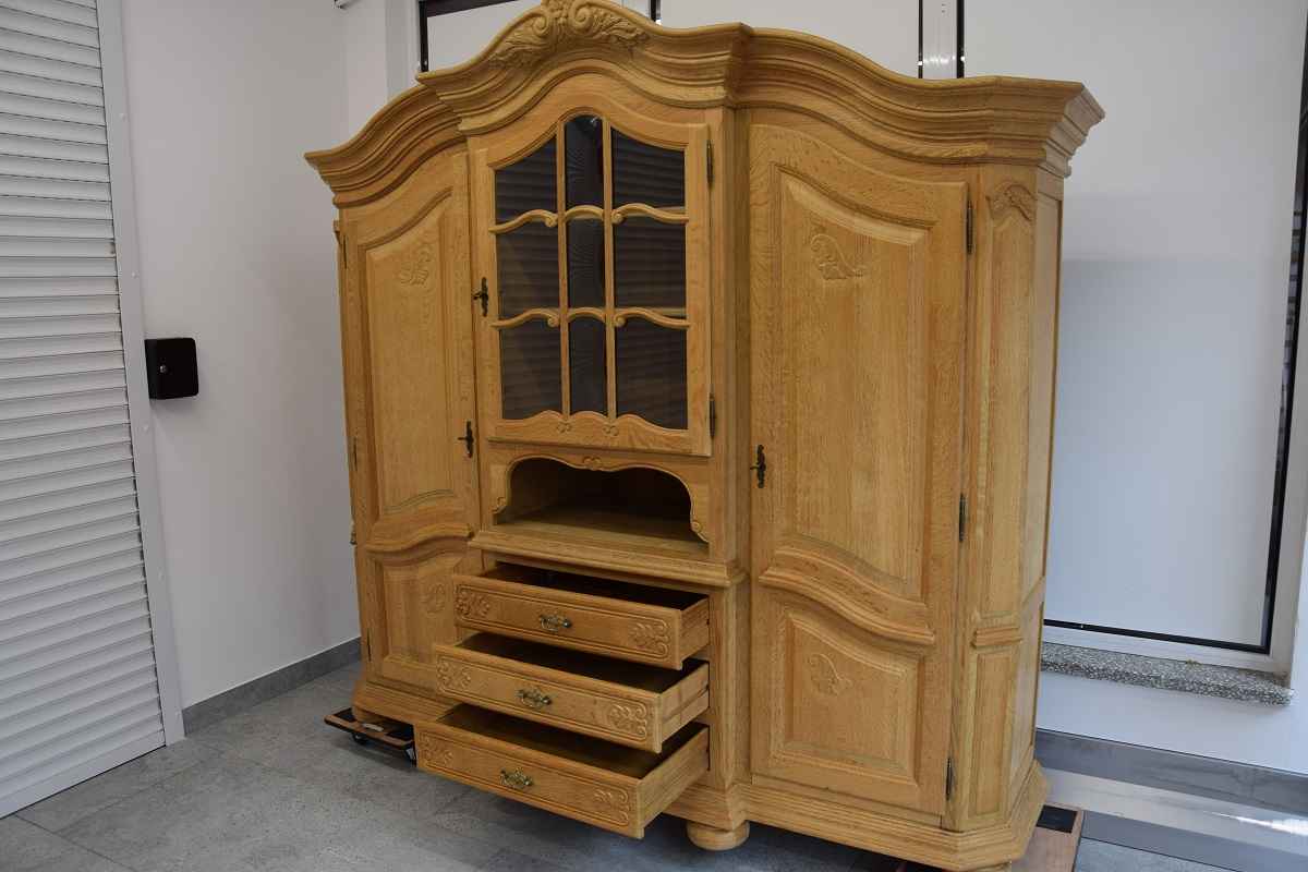 kredens z drewna dębowego - super stan Olsztyn - zdjęcie 3