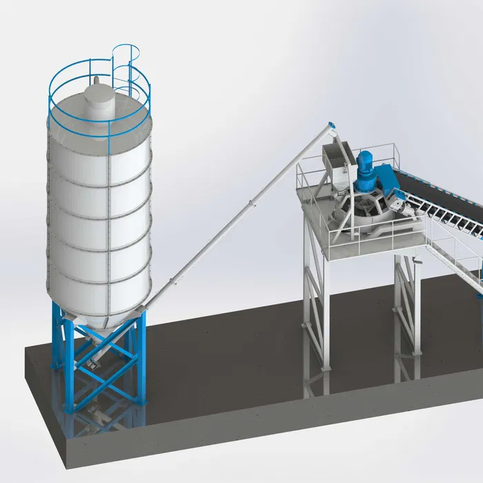 Mobilny węzeł betoniarski, Wytwórnia Betonu GP Start-30 Bytom - zdjęcie 11