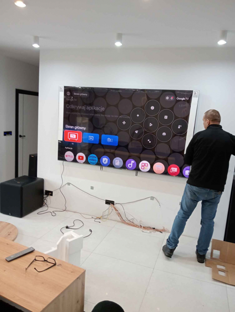 Montaż ustawienie serwis anten satelitarnych DVBt Montaż telewizora Mysłowice - zdjęcie 5