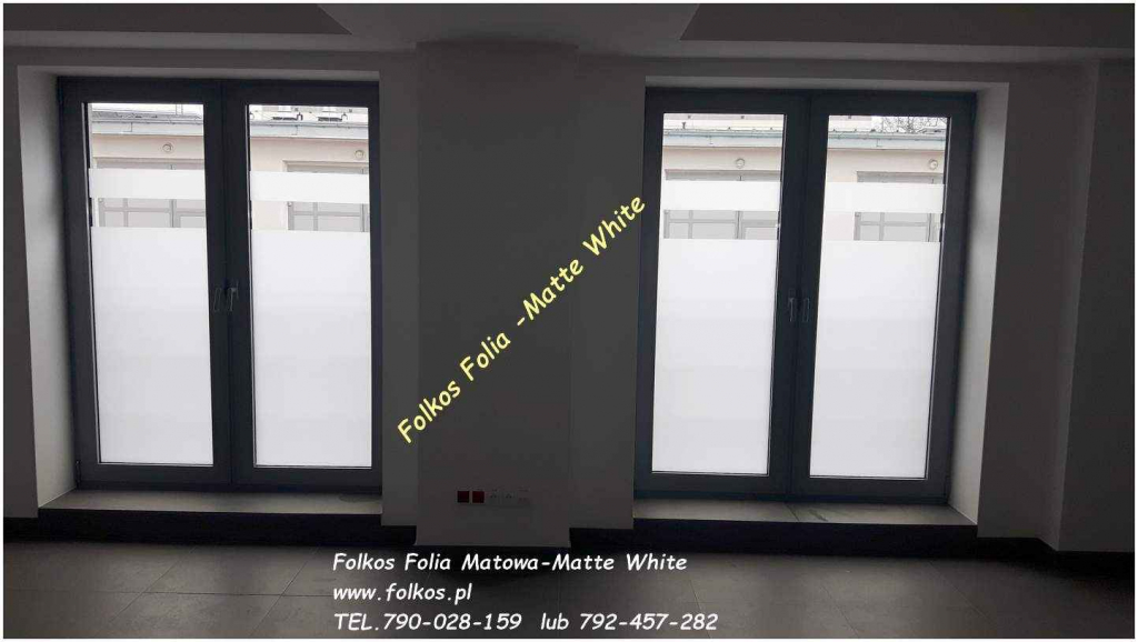 Folie okienne Pruszków -Oklejanie szyb folia -Folkos folie Łomianki - zdjęcie 8