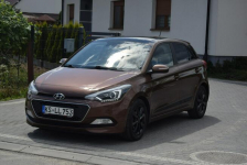 Hyundai i20 1.2B Klima Led Brązowy Panorama 2016r Sprowadzony Opłacony