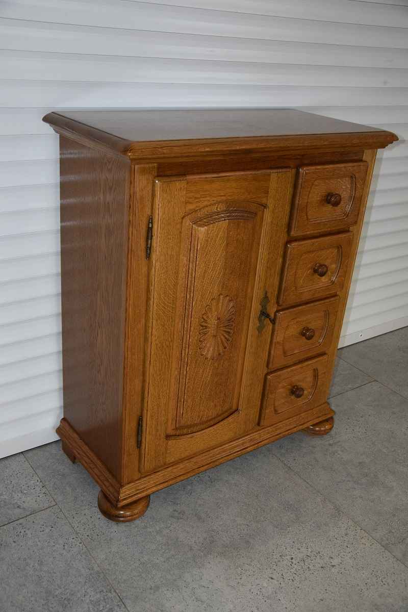 komoda z drewna dębowego - jak nowa Olsztyn - zdjęcie 2