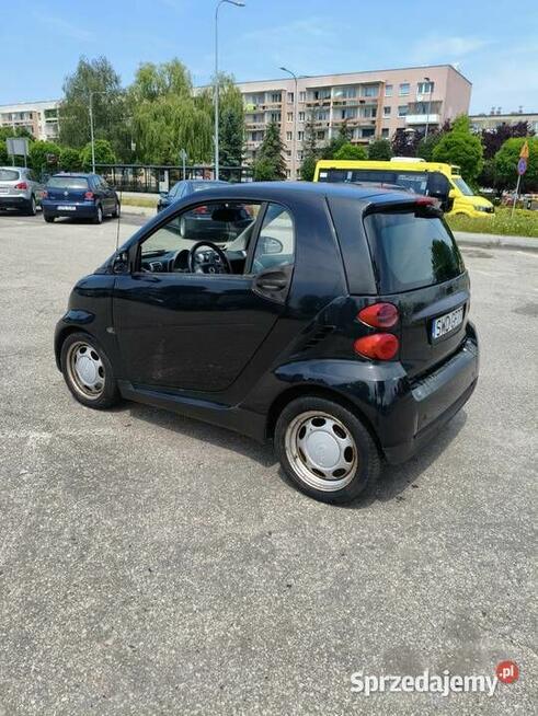 Smart Fortwo 451 1.0 71 KM automat 2008 czarny Mysłowice - zdjęcie 5