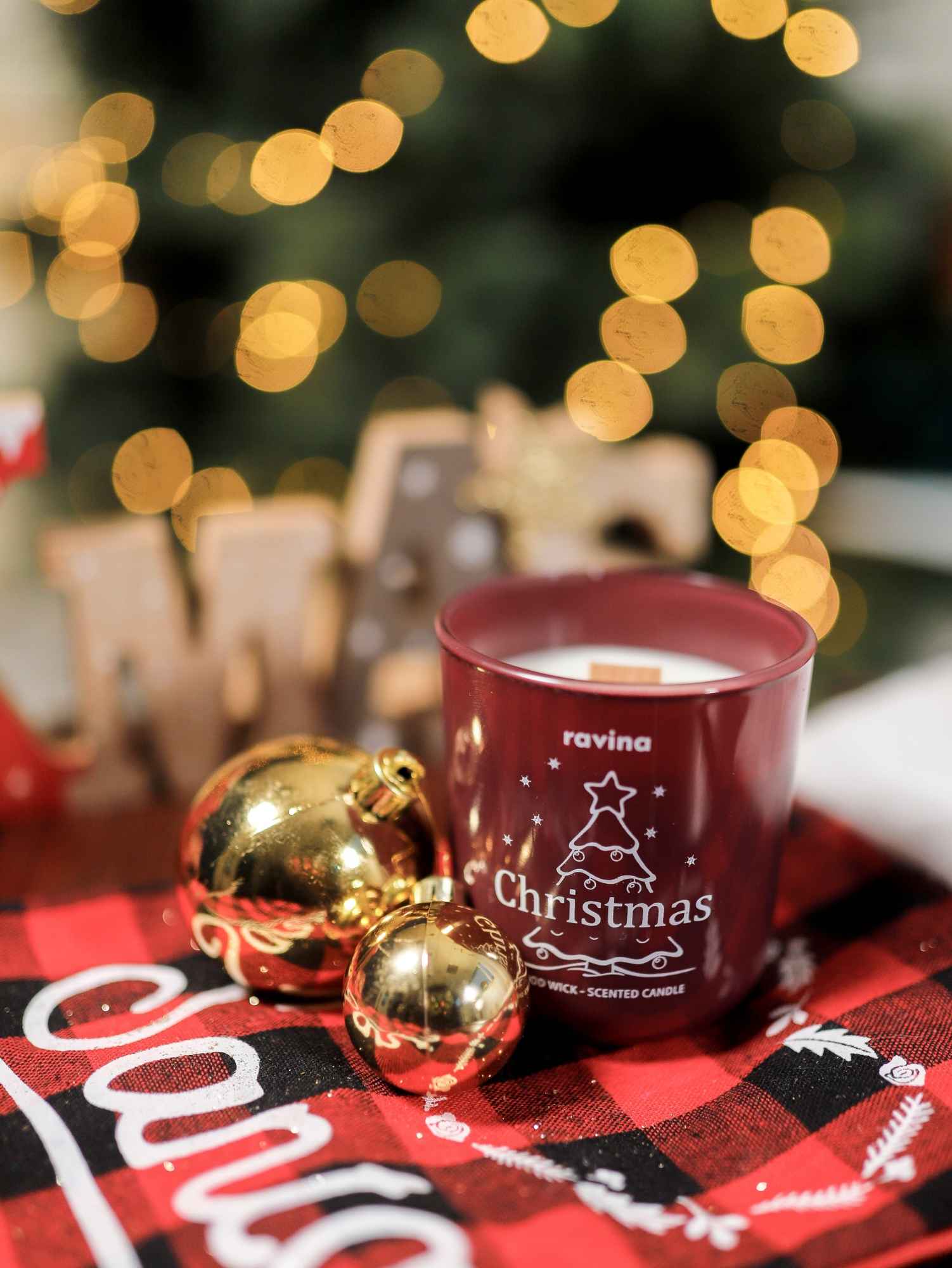 Świeca zapachowa - Merry Christmas Ravina Grunwald - zdjęcie 2