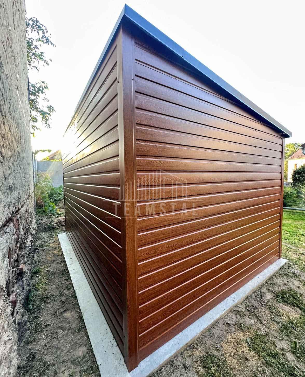 Schowek - domek ogrodowy 4x2m  brama dwuskrzydłowa okno  rynna TS1157 Kalisz - zdjęcie 3