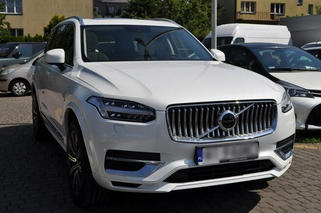 VOLVO XC90 T8 AWD Plug-In Hybrid Inscription 407KM Salon PL Hak Bowers Warszawa - zdjęcie 5