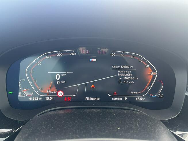 BMW 530 EU Msport Xdrive mHEV Skóra Kamera Harman Panorama 286KM Gliwice - zdjęcie 9